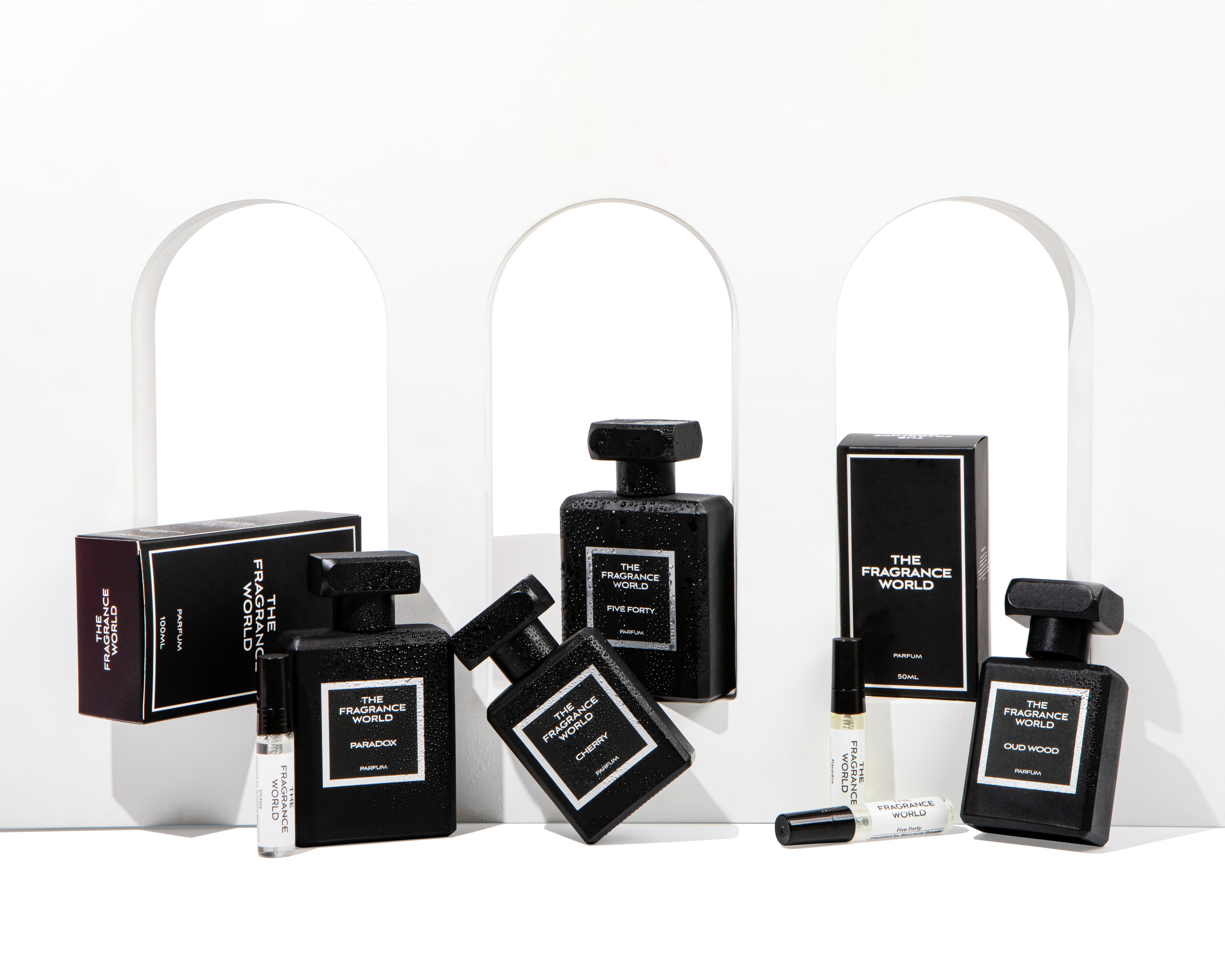 Luxury inspired-by fragrances by The Fragrance World