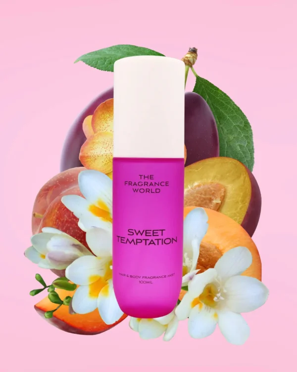 Sweet Temptation fragrance by The Fragrance World lifestyle