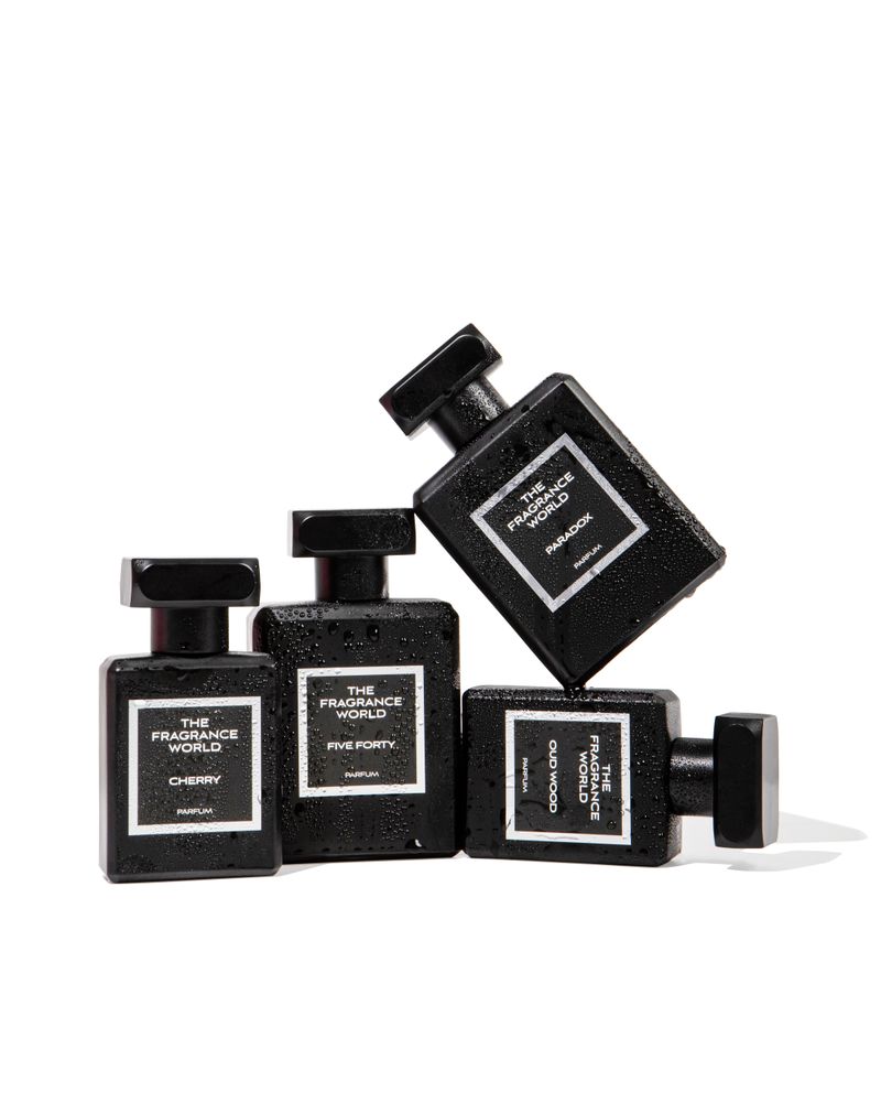 The Fragrance World bottle collection